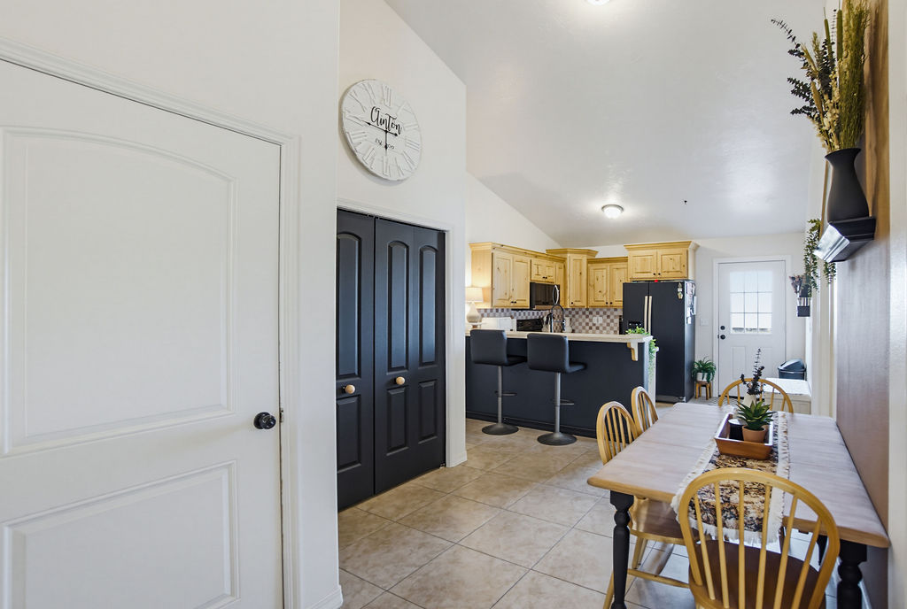 Kitchen and Dining Area